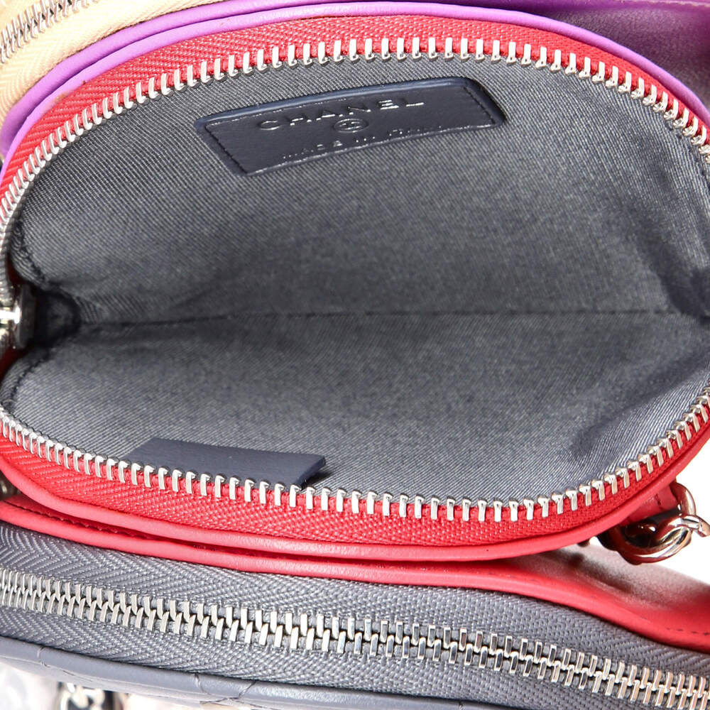Chanel Round Compartment Clutch With #223907C21B - Picture 5 of 6
